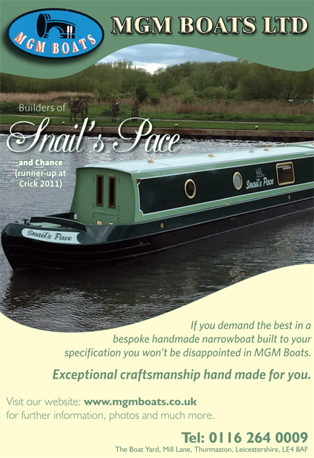 NARROW BOAT BUILDERS & BESPOKE NARROWBOAT FIT OUTS FROM MGM BOATS LEICESTER.
